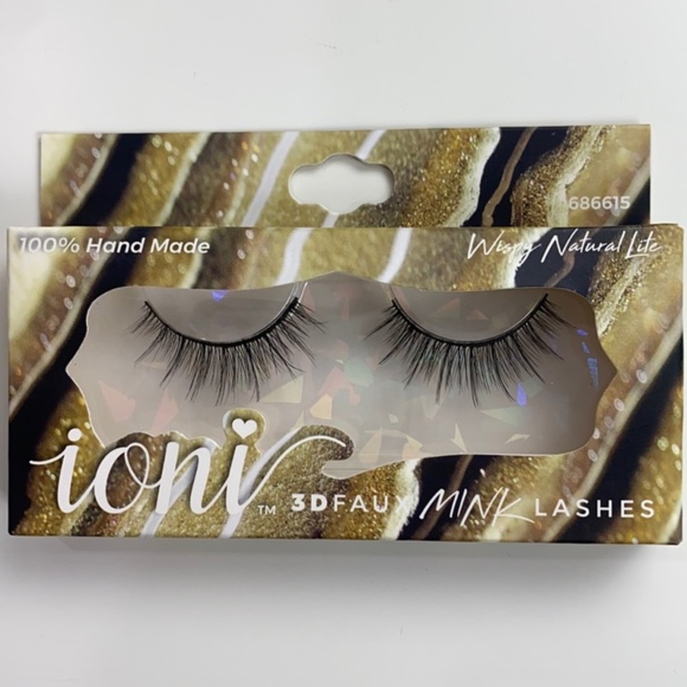 🔥5/$25🔥3D Faux Mink Lashes- Wispy Natural Lite